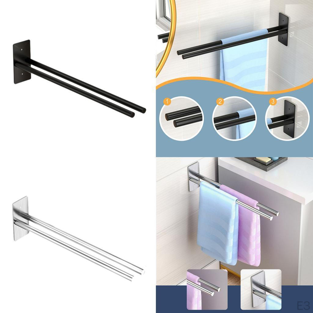 Handtuchstangenhalter für Badezimmer Wandmontiertes Regal Zuhause