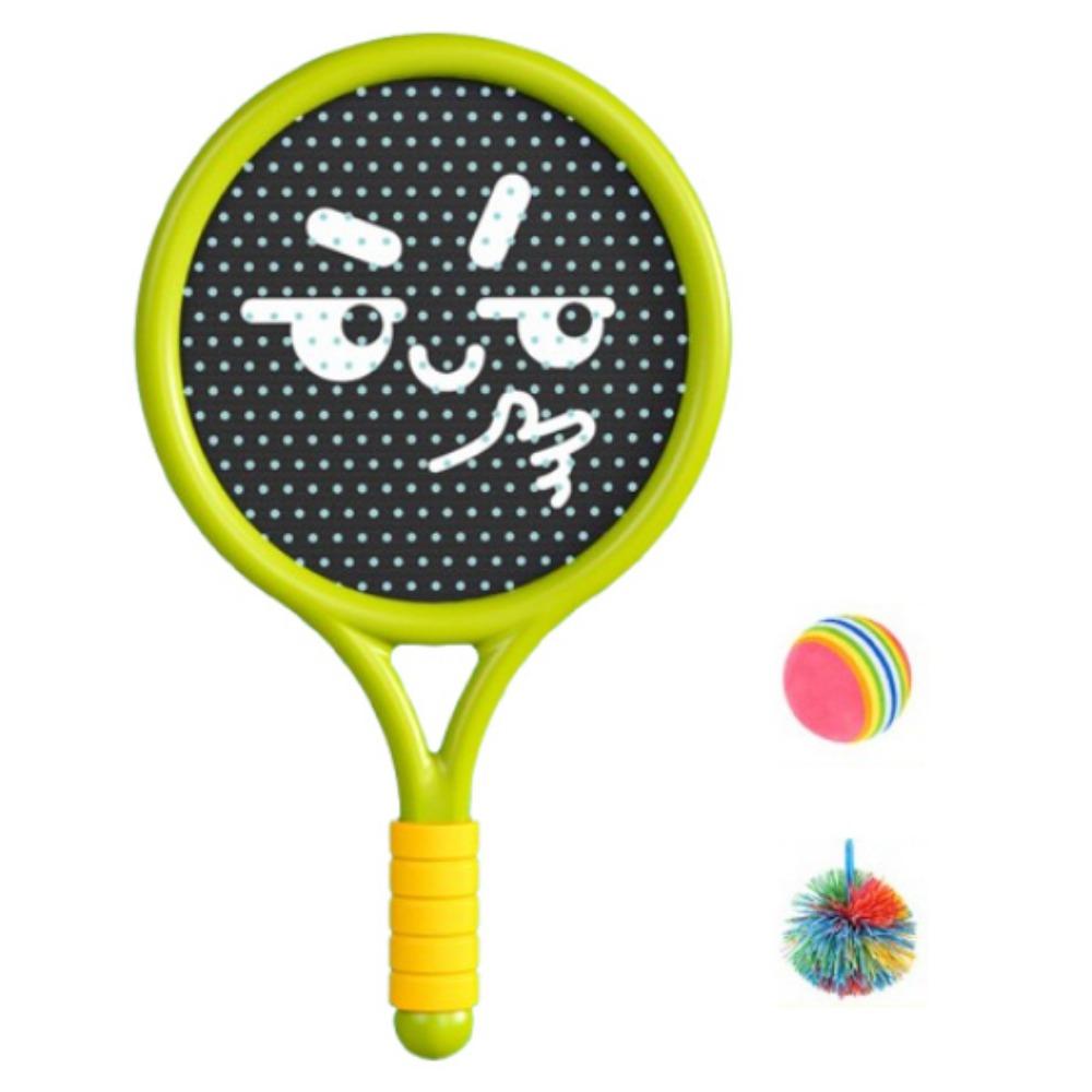 

2Pcs Shock Absorbing Children s Badminton Racket Lightweight Sports Game Toys Indoor Exercise Green Single Racket