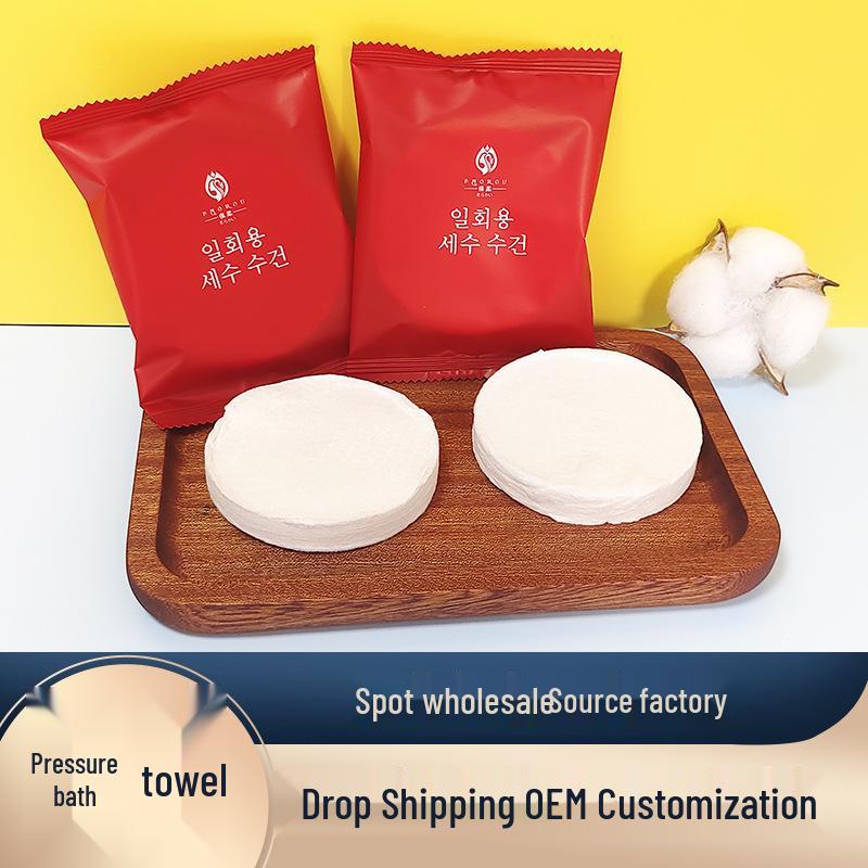 Einzeln verpackte extra große komprimierte Einweg-Reisehandtücher