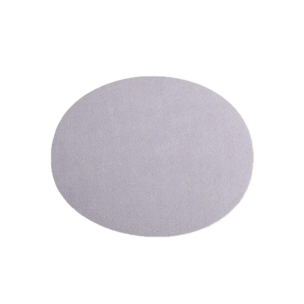 DIY Wildleder Wildleder Stoffflicken Oval Aufbügelbar Ellbogenflicken Reparaturabzeichen Jacke Oberteile