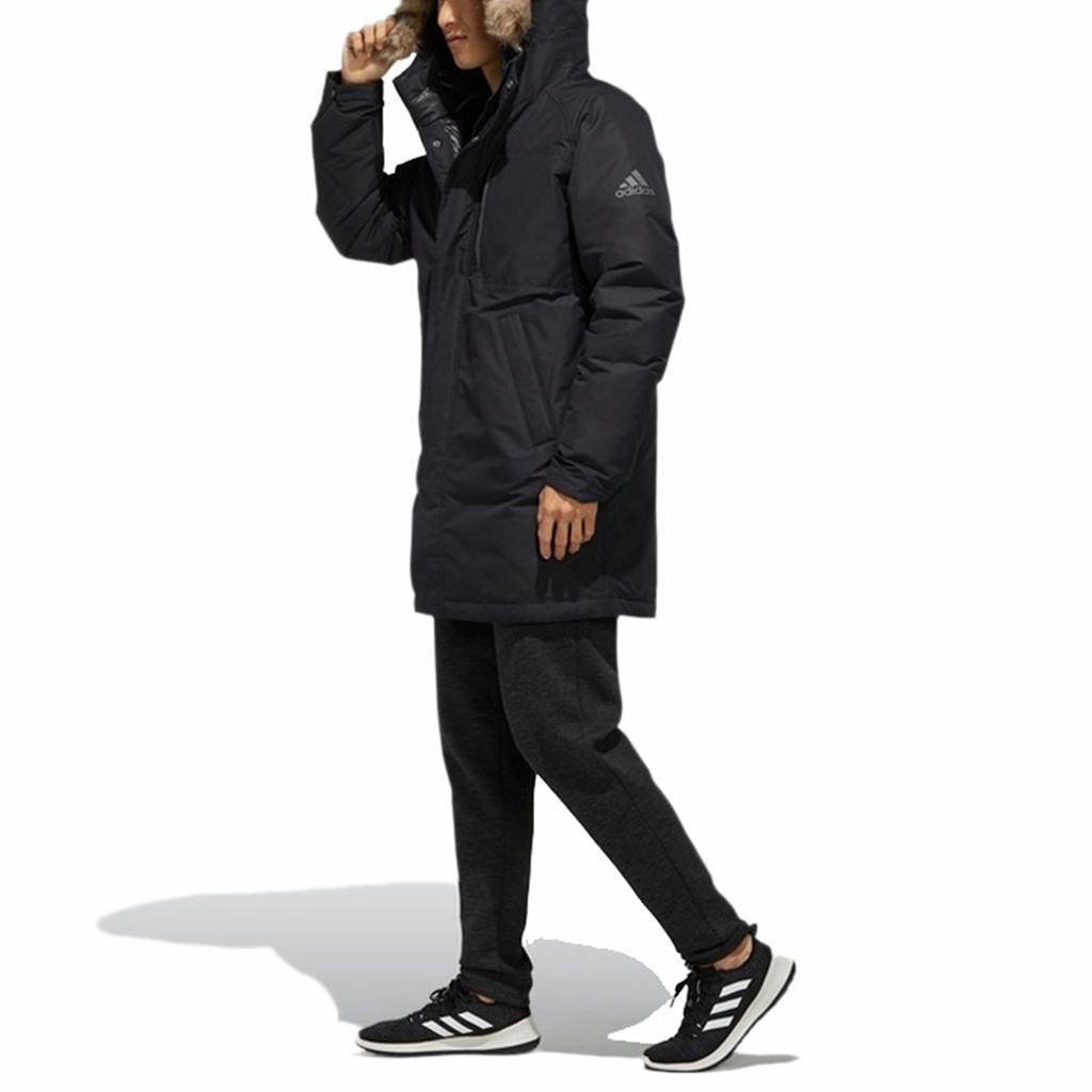 Adidas Utility Down Padded Jacket With Hood Men Outerwear Black EH3975