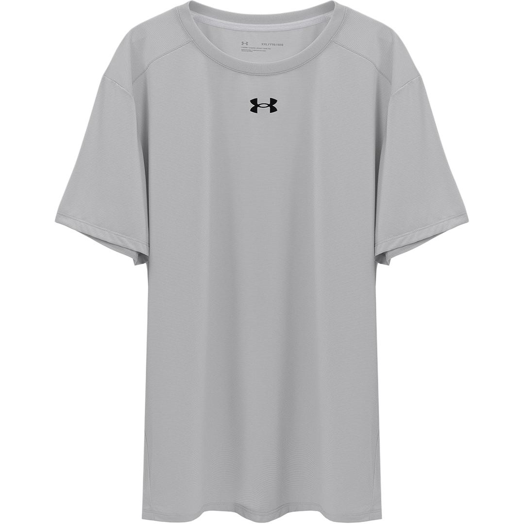

Under Armour Loose Knit Crew Neck Short Sleeve T-Shirt Unisex Tops 24500502-009 5XL