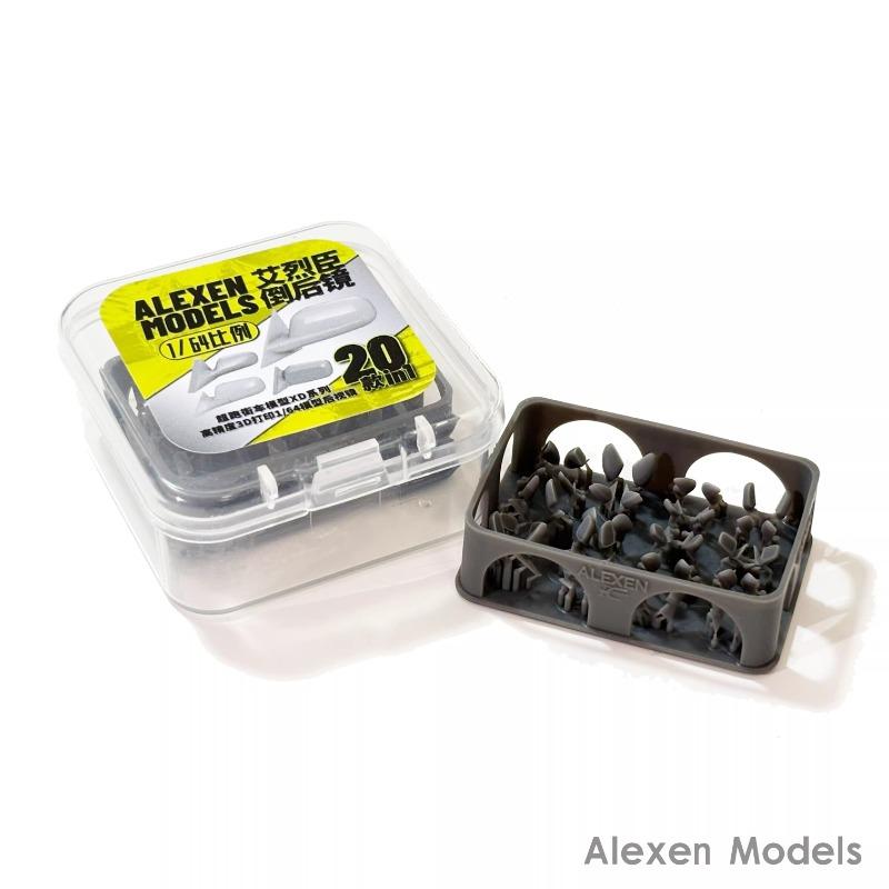 

Alexen Models XDD001 20 пар Зеркала заднего вида автомобиля 3D Модернизированные детали для 1/64 JDM Авто Модель высокой точности Аксессуары для сборки