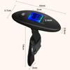 10G-40Kg Portable Luggage Scale High Precision Travel Digital Hanging Scales With Webbing Belt Lcd Digital Electronic Luggage