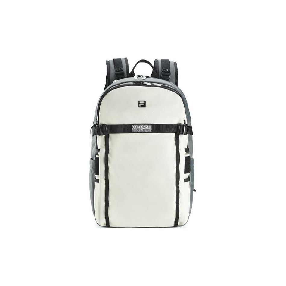 Fila Fitness Casual Large Capacity Fabric Backpack Men Backpacks Lead-Gray A13M421101FDY