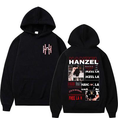 Rapper Hades 66 Free La H Album Grafik Cover Kapuzenpullover Herrenbekleidung Gothic Langarm Sweatshirt Lässige Übergroße Fleece-Kapuzenpullover