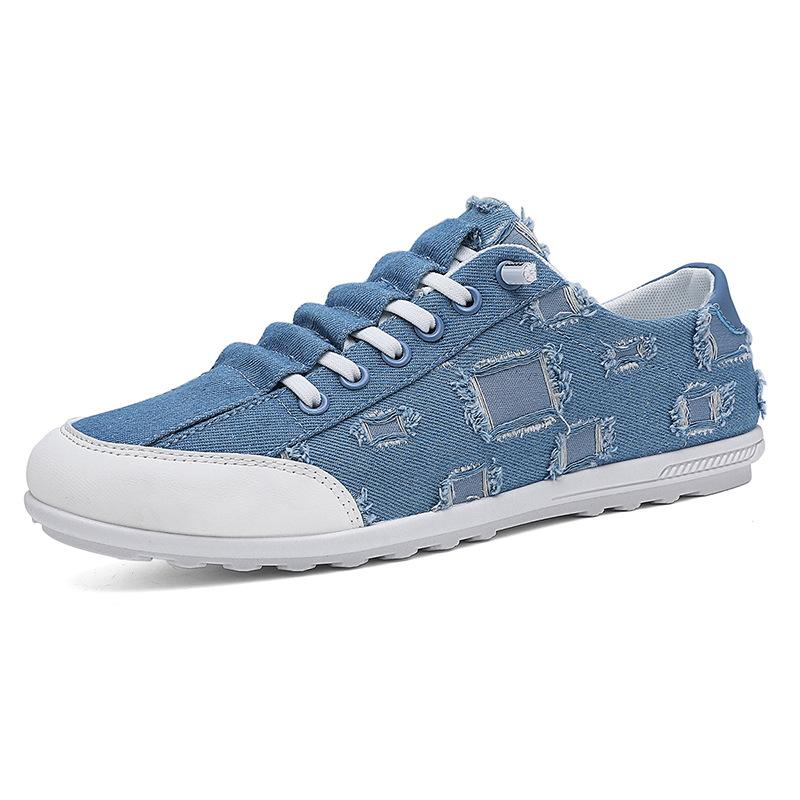 

Men s shoes cloth surface breathable spring and autumn new student flat baseplate shoes men s sports and leisure one foot lazy tide shoes 39