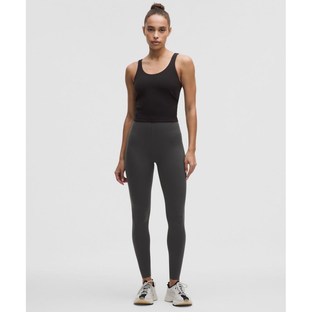 Lululemon Glow Up  sUper High Rise Tight 28  Graphite Grey
