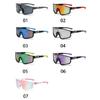 Herren Übergroße Radbrille für Herren Fahrrad Winddicht Bunt Beschichtet Sonnenbrille Outdoor-Sportarten Motorcyc