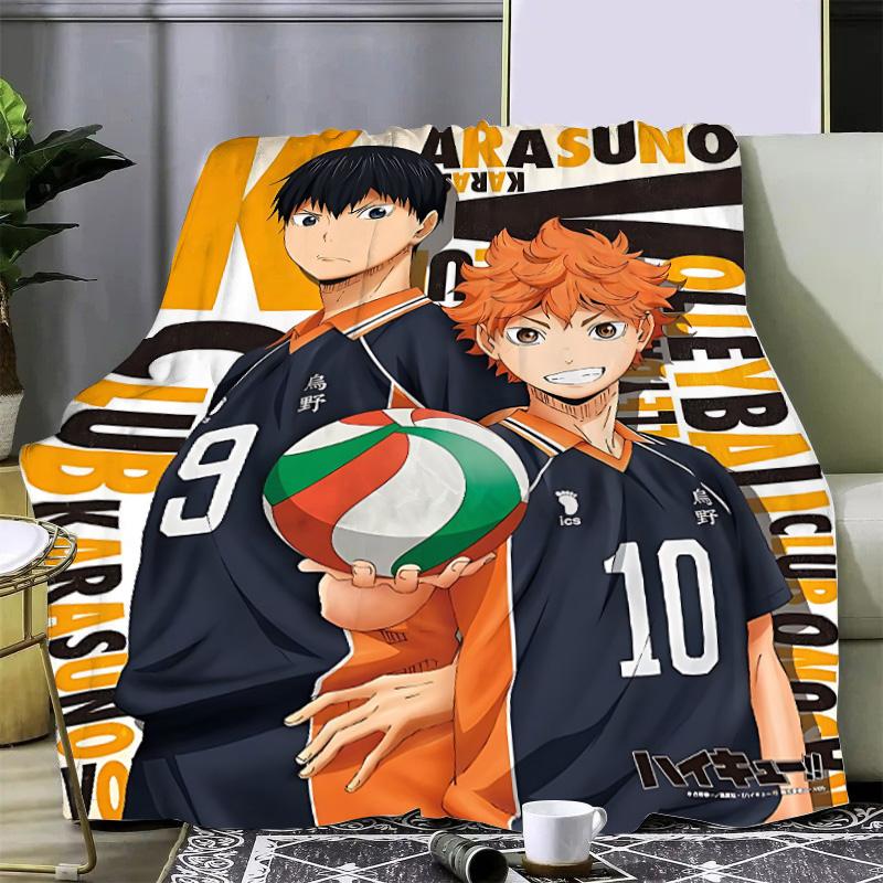 Hot Anime Haikyuu! Printed Blanket Picnic Blankets Warm Blanket Soft and Comfortable Blanket Home Travel Birthday Gift