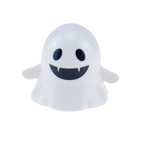 3Pcs Halloween Wind-up Ghost Toy Spooky Cartoon Ghost Walking Toy Toddlers Boys Girls Spring Clockwork Mini White Ghost Toy