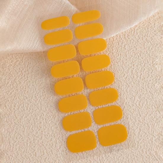 1 Set Gel Nail Strips Stickers for DIY Nail Art Easy Removal Nail Wraps Waterproof Long-Lasting Wear Resistance Nail Art Gifts for Women