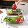Stainless Steel Kitchen Sink, Telescopic Sink, Draining Rack, Multi-Functional Tableware And Chopsticks Draining Rack