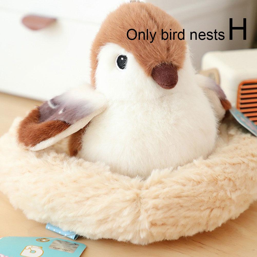 

Mini Lifelike Birds Lovebird Parrot High Fidelity Peony Parrot Plushie Budgerigar Budgie Plush Toys Simulation Stuffed Doll Toy