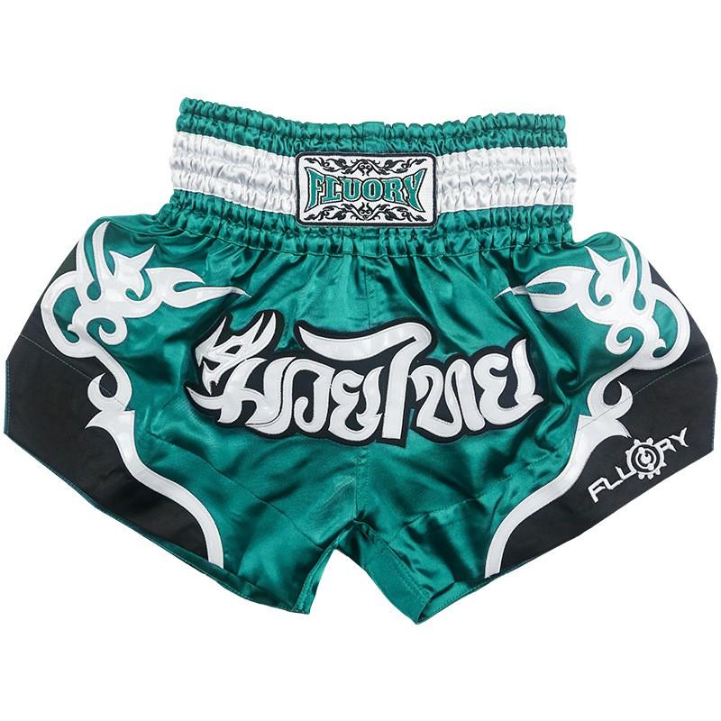 Men Women Boxing Shorts MMA Training Fighting Gear Lightweight Satin Martial Arts Uniform