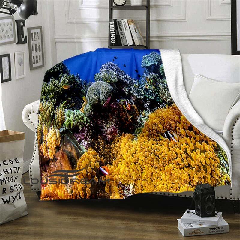 Buy Fish Dolphin Blanket Little Girl Blanket Home Travel Blanket High