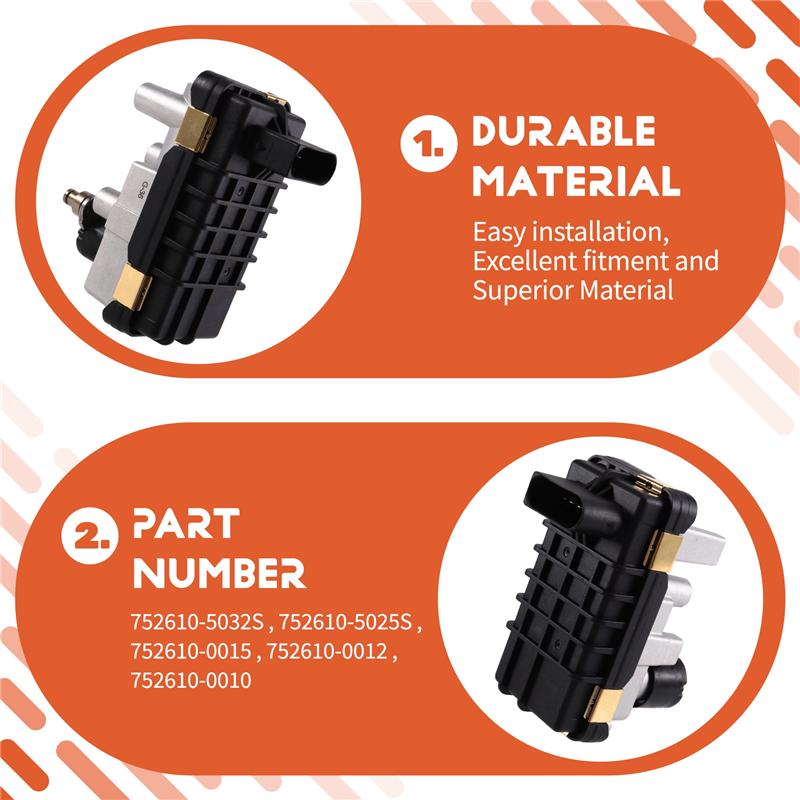 761963 Car Turbo Actuator Solenoid Valve For Ford Transit Land Rover Defender 2.4 6NW009483