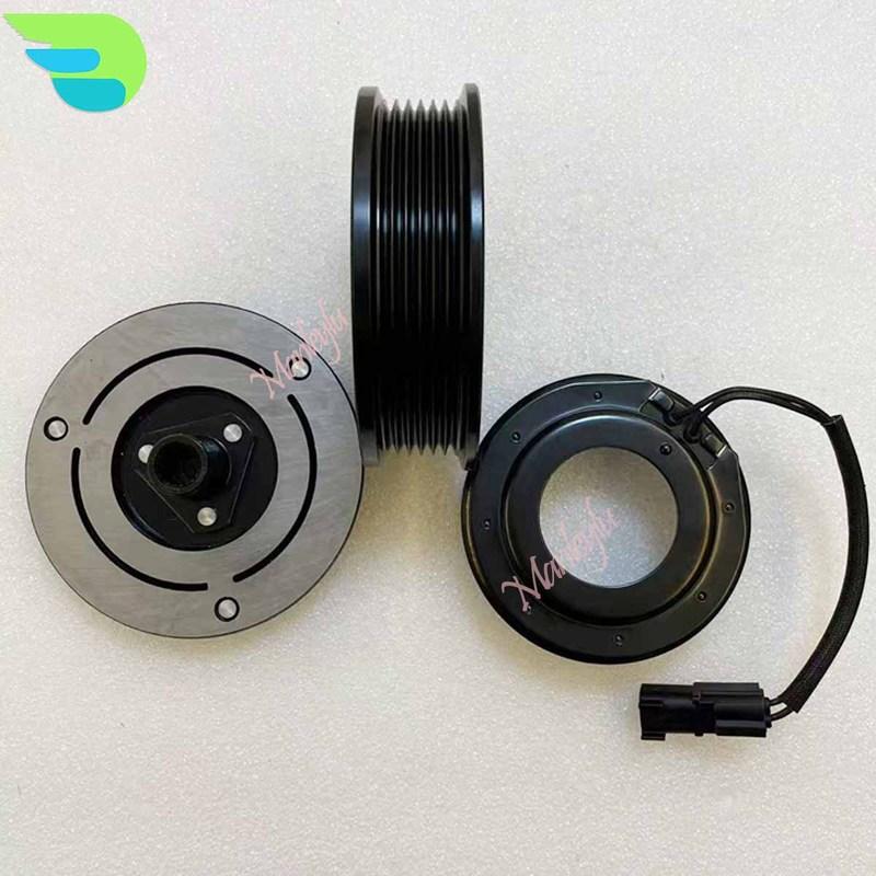 AC A/C Compressor Clutch Pulley For Ford S-MAX GALAXY TRANSIT GRAND C-MAX II FOCUS III B-MAX 1766289 2175547 1752059 1758277