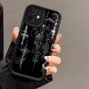 Gotisches Cyber-Sigil-Kreuz Handyhülle Für iPhone 17 Air 16 e 15 14 13 12 11 Pro Max Plus Mini SE 2020 2022 Silikon Hülle