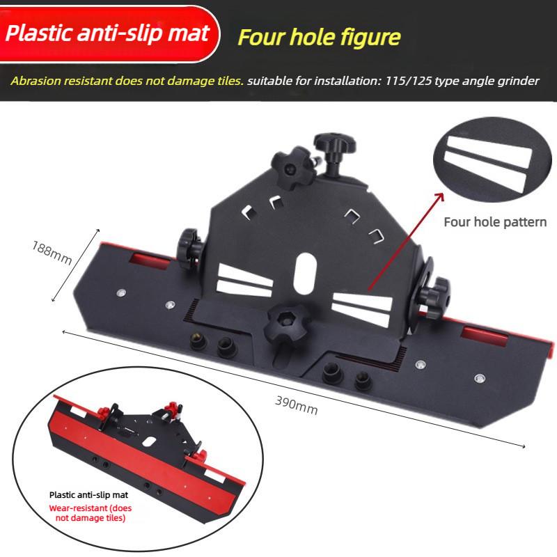 45 Degree Angle Grinder Multifunctional Oblique Trimming Chamfer Bracket Cutting Tool Angle Ceramic Tile Chamfering Machine