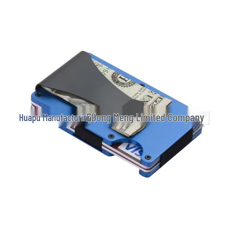 RFID Aluminum Credit Card Holder - Anti-demagnetization & Anti-skimming Metal Case