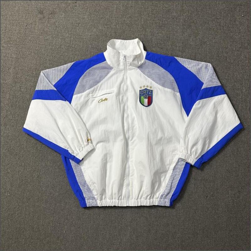 Mens Stand Collar Lightweight Windproof Hooded Jacket With Colorblock Embroidered Patch Loose Fit Streetwear Outerwear