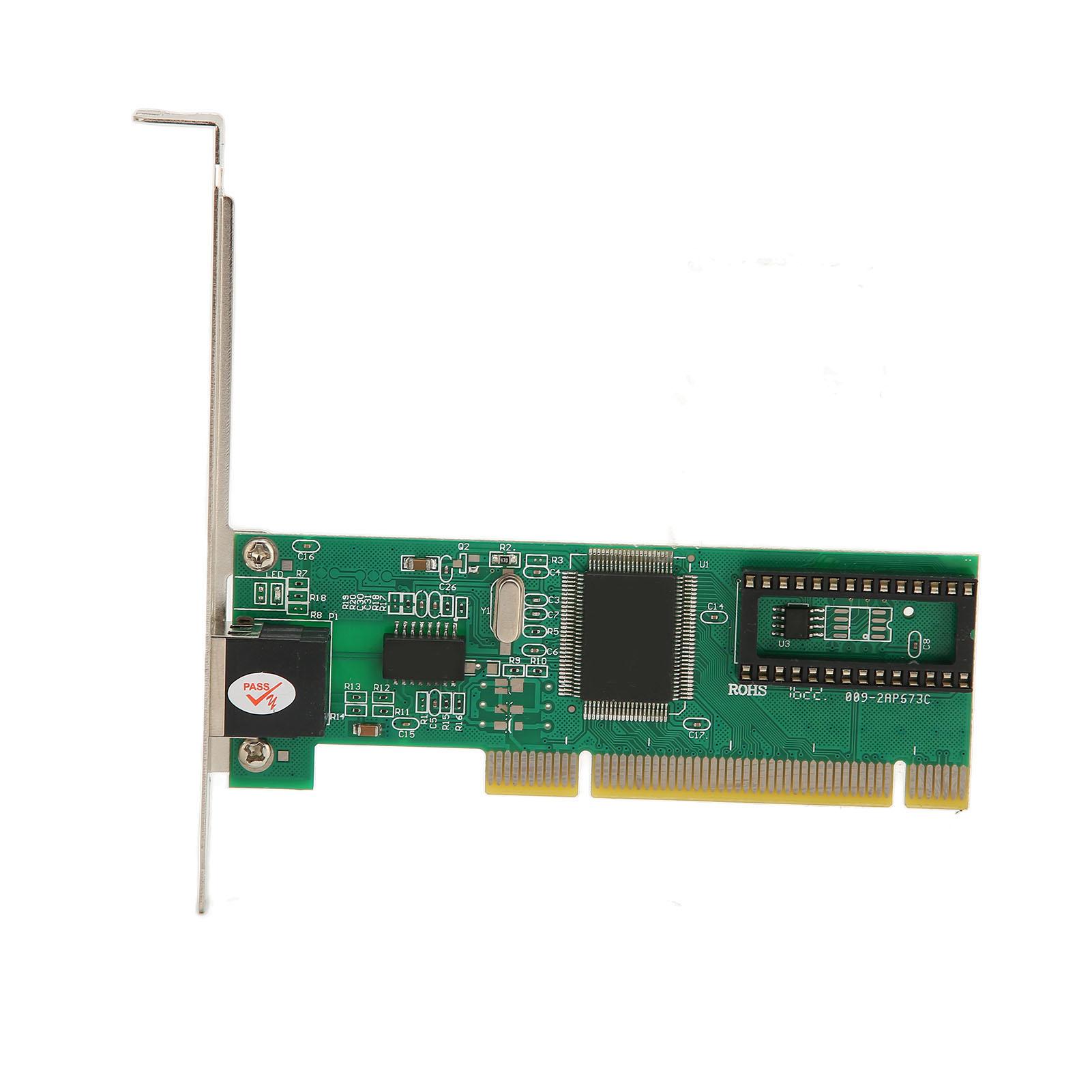 

PCI Network Card PCI 1 Port 10 100Mbps Ethernet PCI Network Card Network Adapter for Windows for