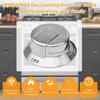 318569904 Cooktop Burner Control Knob, Replacement Knobs Compatible With Frigidaire Electrolux Range Burner Stove Knob Replaces 3514026, AP5809436,