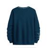 Felpe con cappuccio da uomo con stampa a lettere, tinta unita, a maniche lunghe, per allenamento all'aperto, fitness, casual, sportive