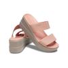 Crocs Brooklyn Wedge Lightweight Sandals Women Sandals Light-Pink 206219-6RL