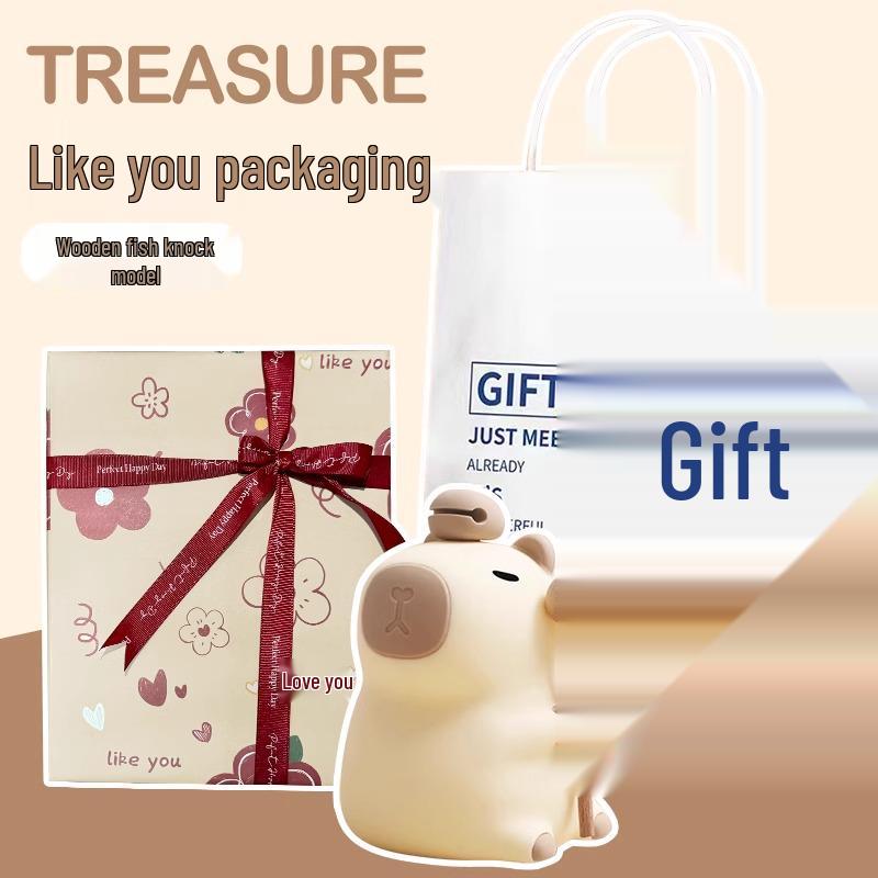 Capybara Night Light - Perfect Gift for Children, Graduations, and More