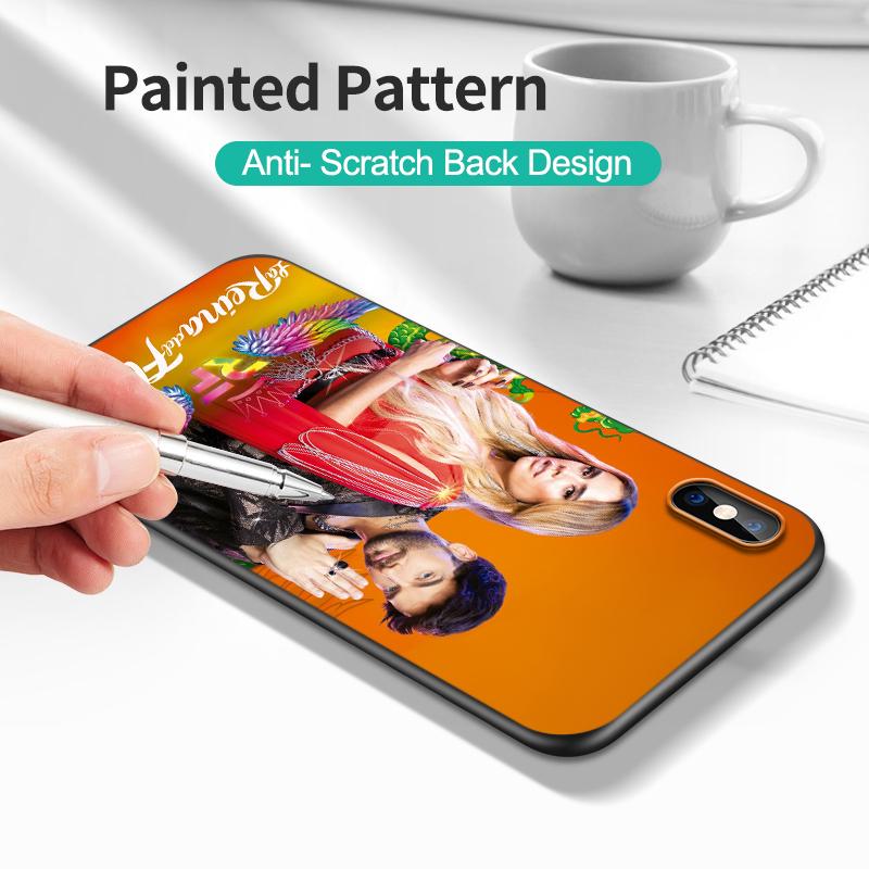 Black Tpu Case For Samsung Galaxy F23 M12 M22 M23 M32 4G M52 5G M30S M21 La-Reina-del-Flow the Queen of