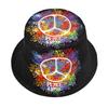 Fashion Graffiti Panama Unisex Summer Outdoor Sunscreen Bucket Hat Women Men Sun Gorras Anti-Sun Fisherman Cap Decorate Hiphop