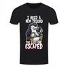 Herren-T-Shirt „I Need A New Friend“.