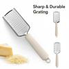 Stainless Grater Flat Board Shredding Tool for Kitchen Use