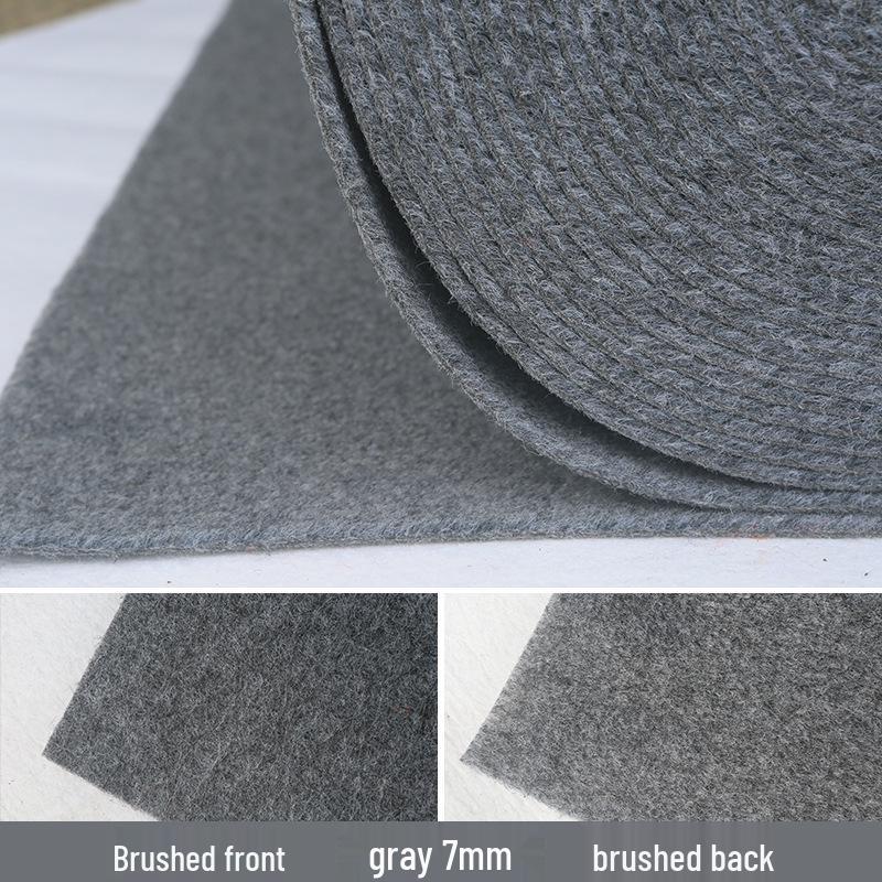 Smoke Gray Ash Exhibition Carpet - Disposable, Thickened, Wear-Resistant, and Plain