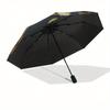 Nautical Anchor Decorative Plate - Maritime Theme WallArtUmbrella, Portable 3-Fold Compact Umbrella for Men & Women Gift