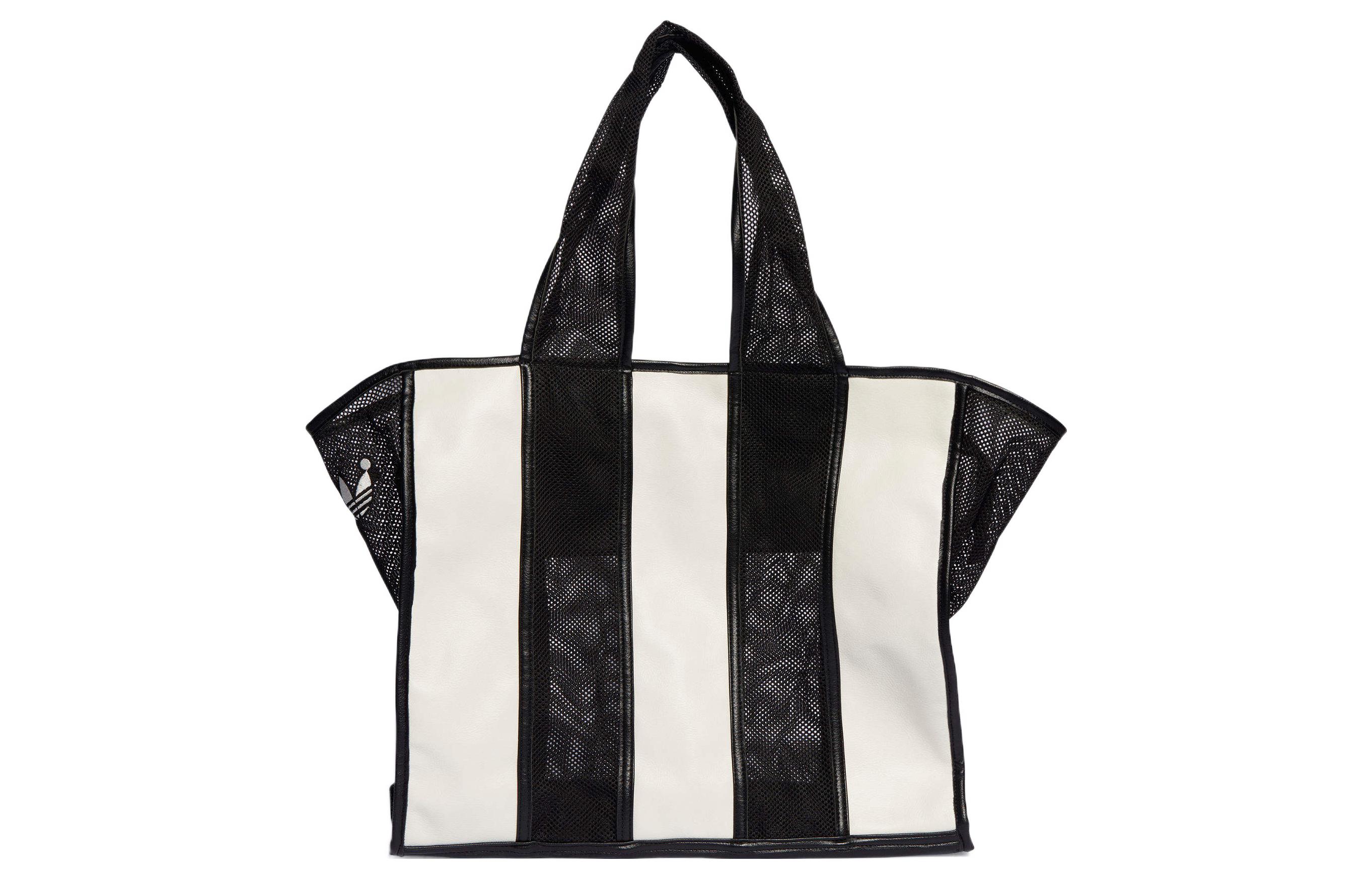 Adidas Originals Polyurethane Handbag Regular Unisex Black White IJ5992