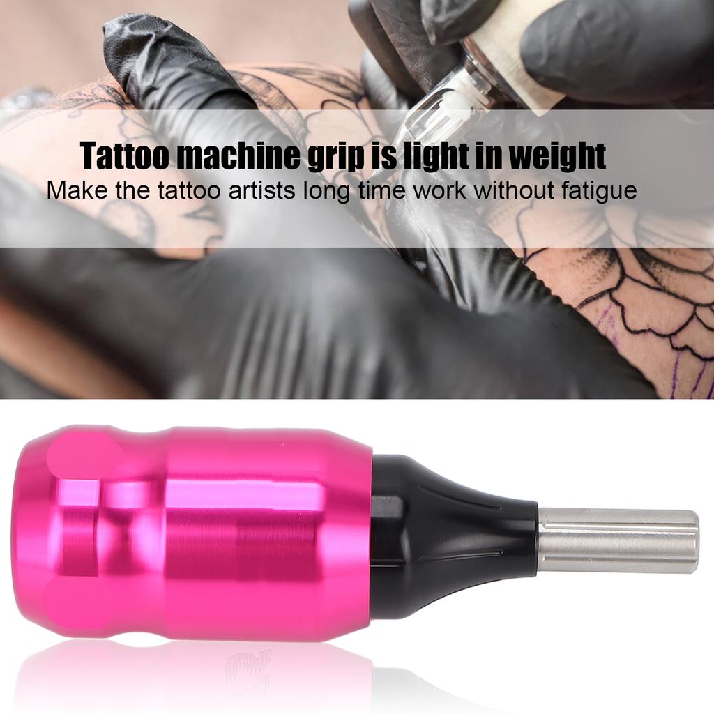 Cartridge Tattoo Grip Aluminum Alloy Needle Length Tattoo Machine Handle Grips with 95mm Needle Drive Bar