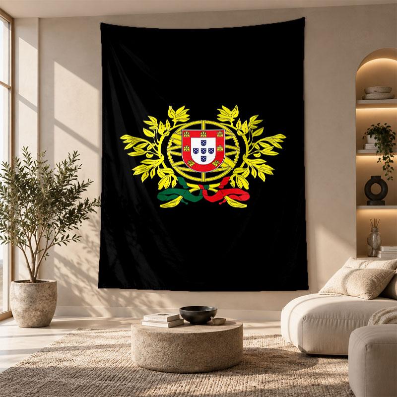 Decorative Tapestry,Portugal Printed Wall Art, Lightweight Wall Hanging For Bedroom Background