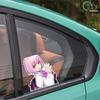Sexy Anime Fan Girl Cute and Interesting Creative Car Windows, Motorcycle Bumpers, Reflective Waterproof Stickers