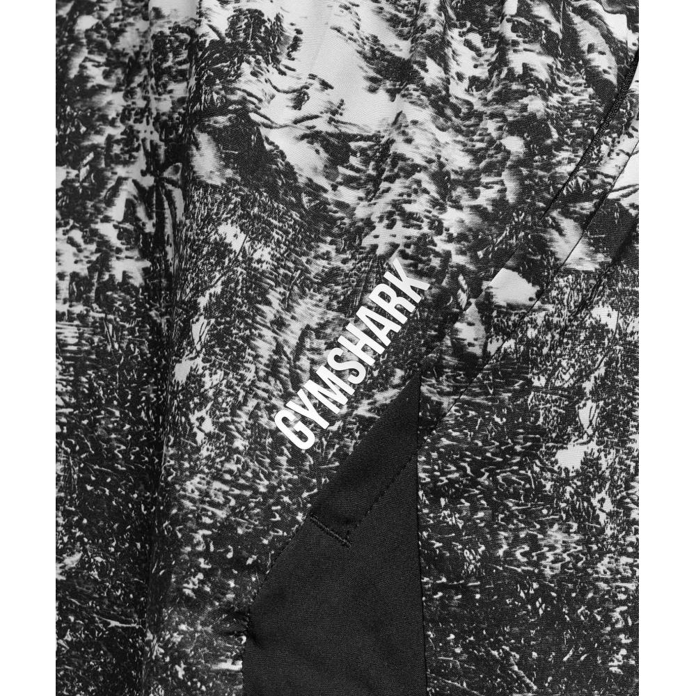 Gymshark Sport  7  Shorts Metal Grey Black A1b3l Gdn4