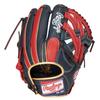 Rawlings HYPER TECH COLOR SYNC Soft Baseball Throw Glove, All-Around, GR6HTCN65, Navy/Scarlet, 11.75 Inches, Right-Handed