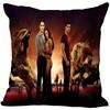 Die Twilight Saga Biss zum Morgengrauen Kissenbezug Schlafzimmer Haus Dekorativ Geschenk Kissenhülle Quadratisch Reißverschluss Kissenbezüge Satin Weich