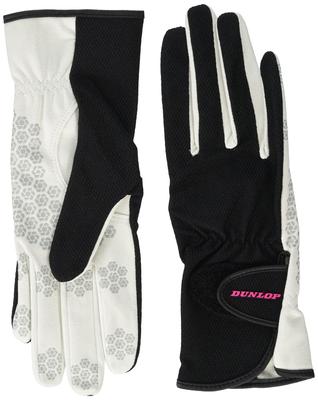 DUNLOP Tennis Set for Both M TGG0135W Gloves, Hands, Black,