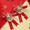 Handmade Banquet Simulation Flower Decorative Bridesmaid Bride Brooch Groom Brooch Wedding Corsage Chinese Style Corsage