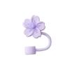 6Pcs Silicone Flower Straw Covers 10mm Straw Tips Protectors Dust-Proof Drinking Caps Straws Stopper for Stanley 30/40oz Tumbler