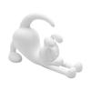 Lazy Dog Cell Phone Holder 3D Printed Puppy Holder, Cute Desktop Stand, Mobile Phones Unique Gifts for Lovers Support Ornament Home Office Desk