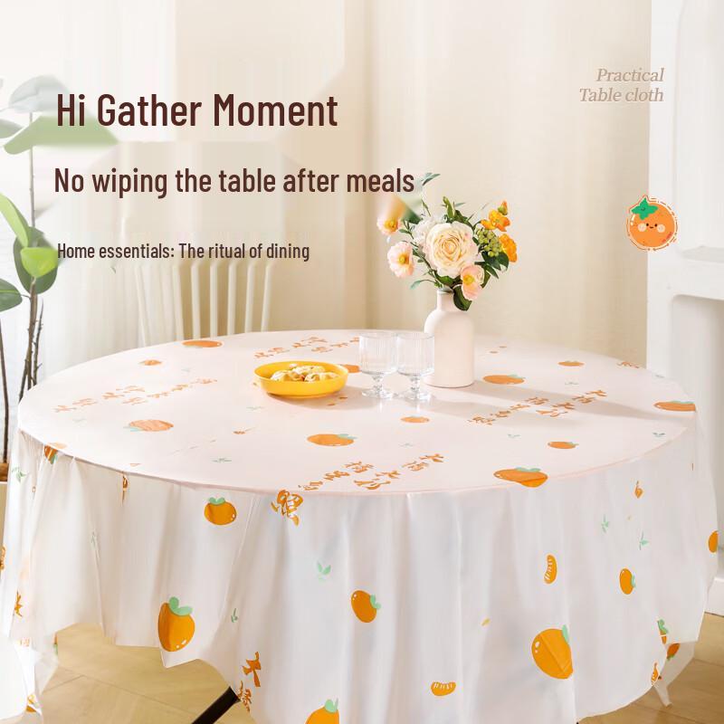 Handon Disposable Plastic Tablecloth