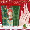 Christmas Hand Cream Gift Set, 3 Fruit Flavors Moisturizing Hand Cream For Dry Chapped Lip, With Exquisite Packaging,Women Men Lip Care Gifts